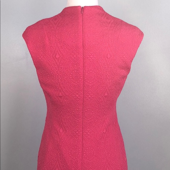 VINCE CAMUTO Jacquard Fit & Flare Dress - Picture 10 of 10